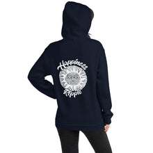 Load image into Gallery viewer, Happiness Ripple Hoodie with Pockets - Logo on Front and Back